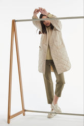 PADDED FABRIC VERICO COAT